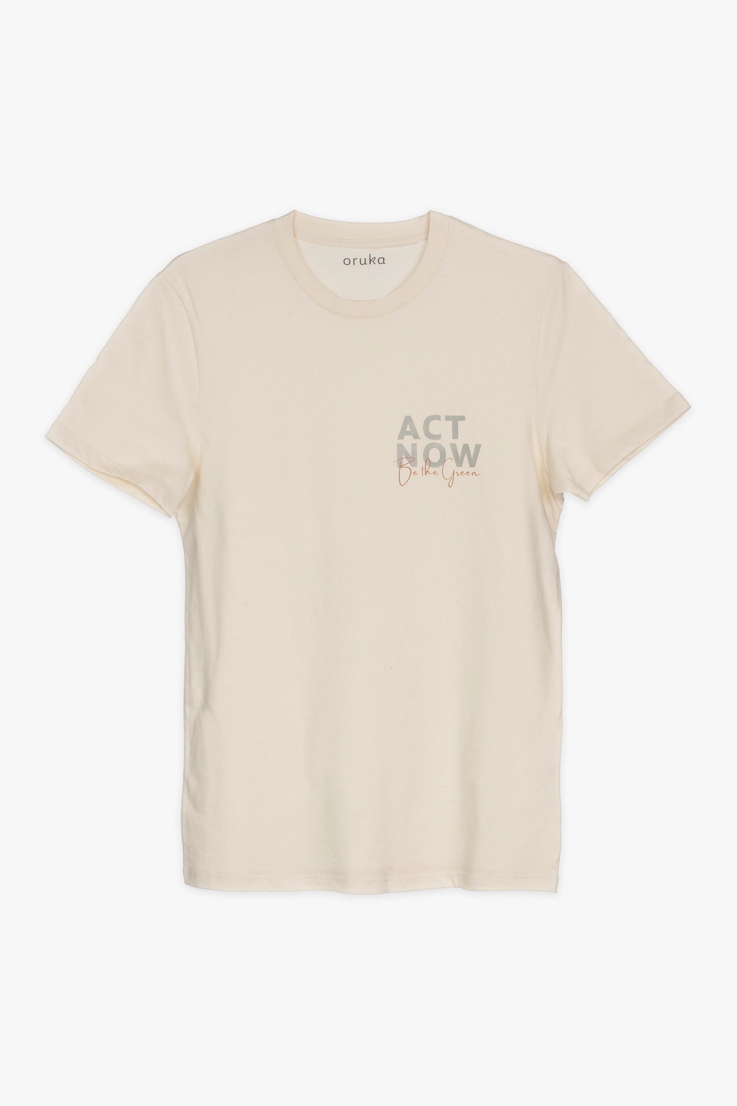 Camiseta Eco ACT NOW | natural