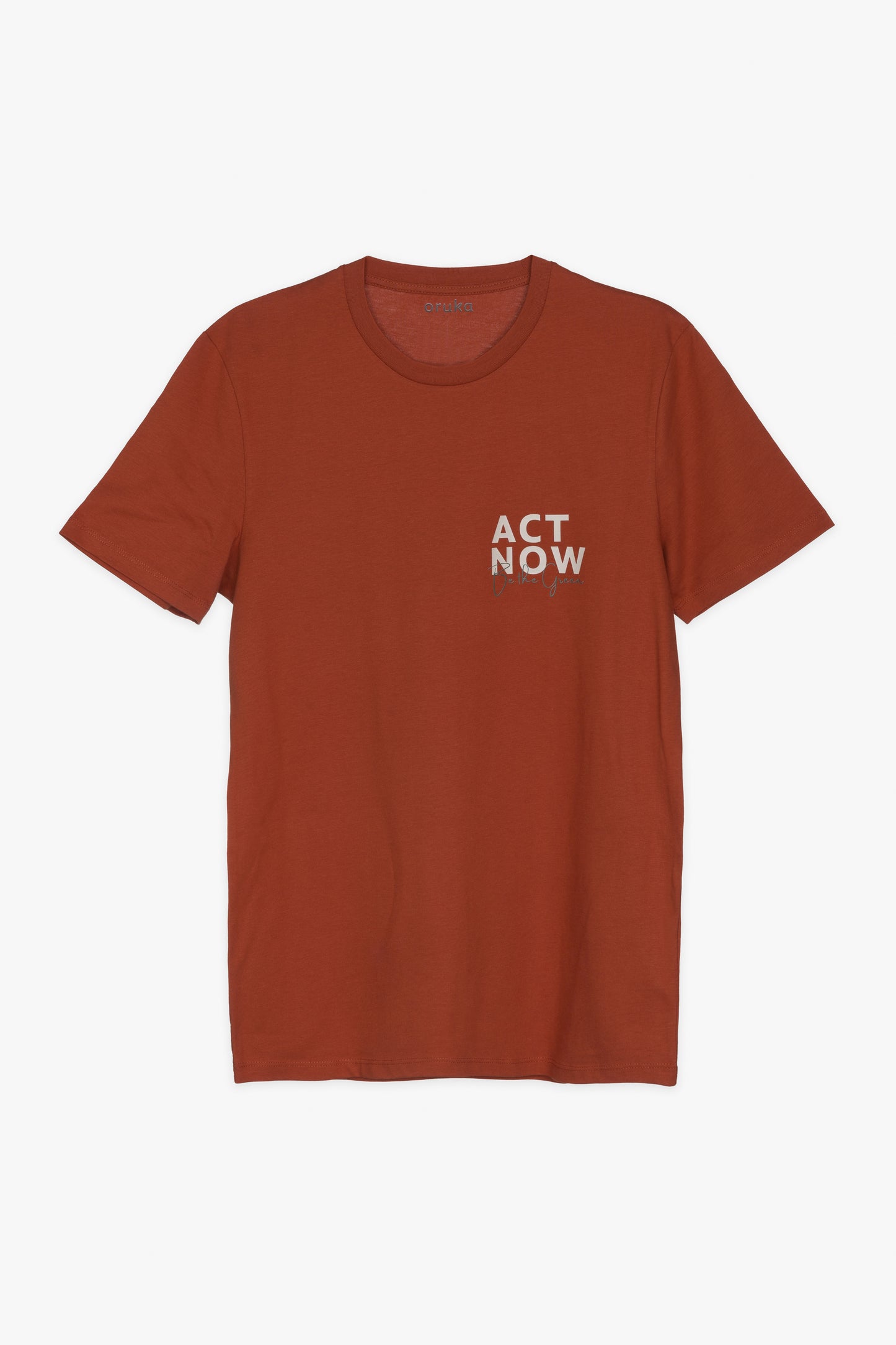 Camiseta Eco ACT NOW | teja