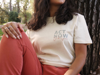 Camiseta Eco ACT NOW | natural