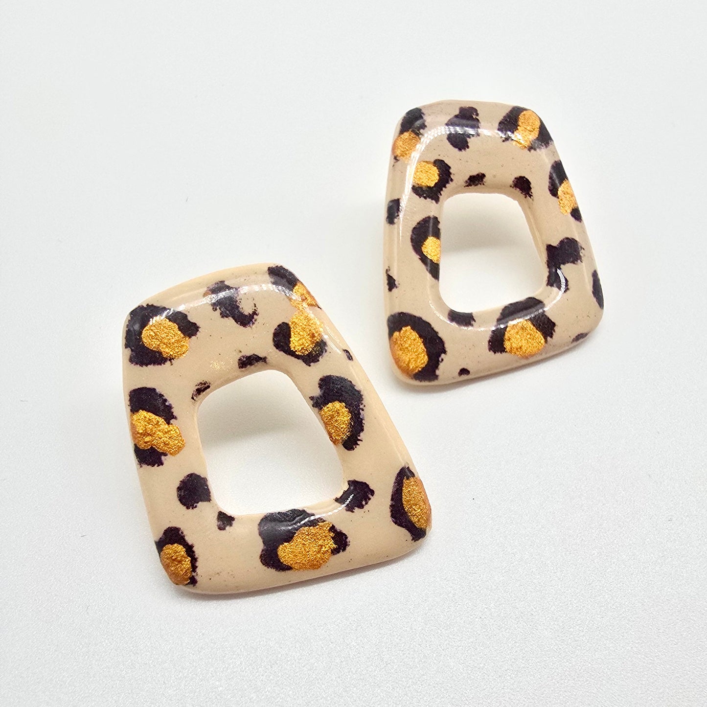 Pendientes Jaguar Animal Print