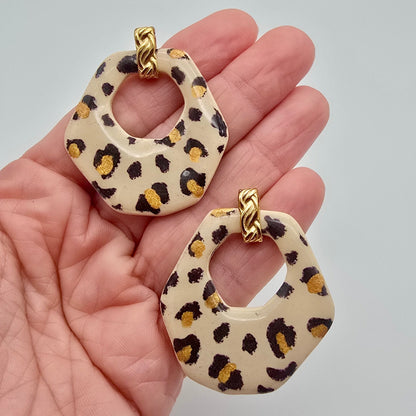 Pendientes Safari Animal Print