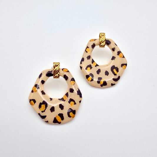 Pendientes Safari Animal Print