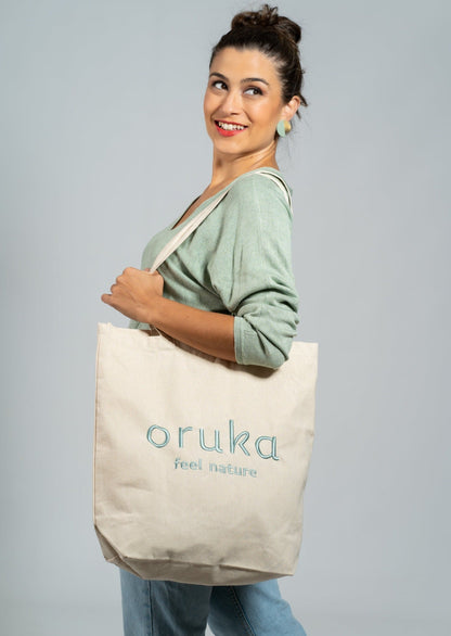 Tote Bag ORUKA | verde jade