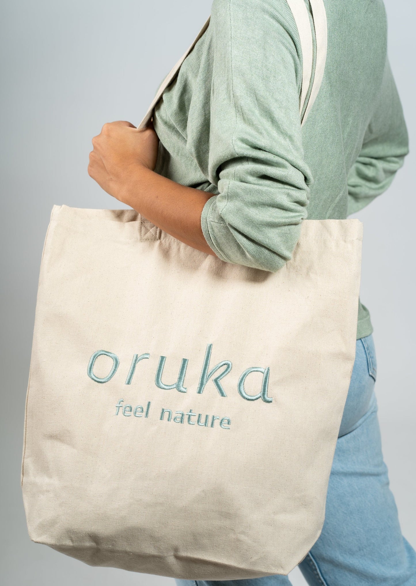 Tote Bag ORUKA | verde jade